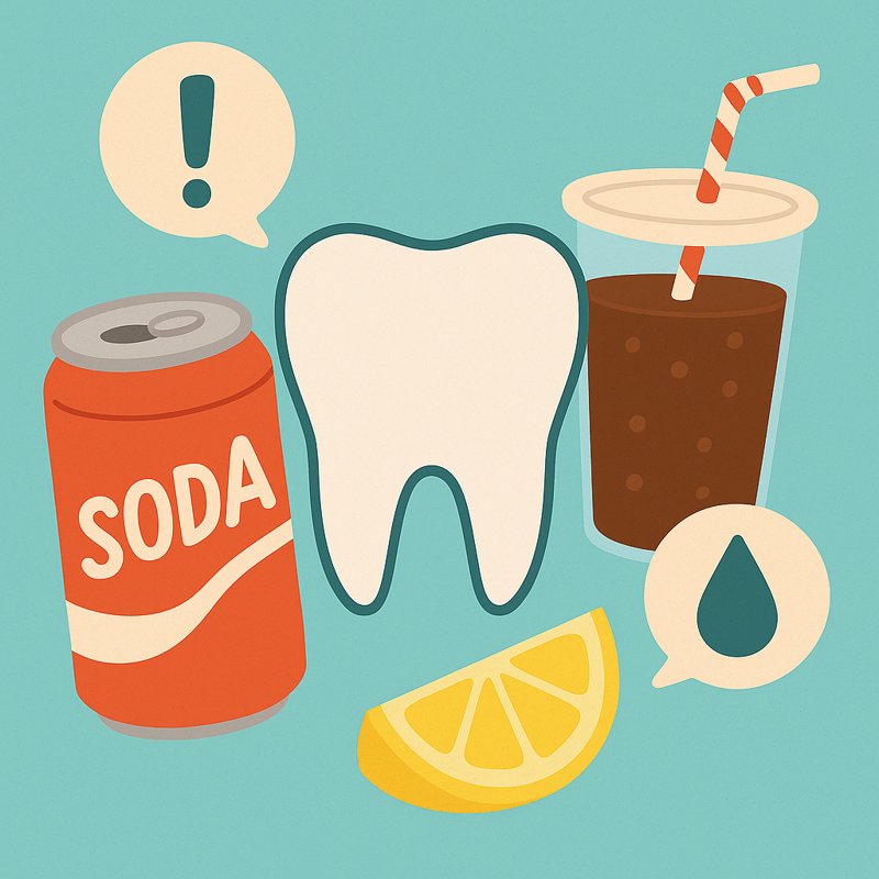 Acide, soda, citron : les ennemis invisibles de vos dents au quotidien